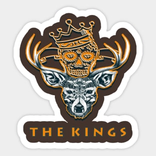 The King Deer Sticker